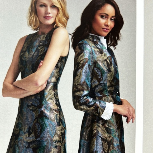 NWT Carlisle Althea WHITE Stretch cotton Ruffle Blouse - Picture 7 of 16